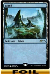 1x - ISLAND - #03 - FOIL - MagicFest 2020 - NM MTG - Picture 1 of 1