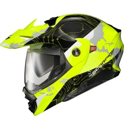Scorpion EXO-AT960 Helmet Dual Sport Modular Flip Up Inner Shield DOT ECE XS-3XL - Image 1 of 4