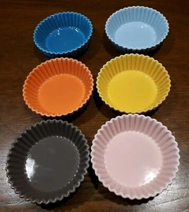 6 Form Crostatina, Monoporzione Tognana, Extra-Starkes Porzellan, 10Cm, H 2,5Cm - Bild 1 von 10