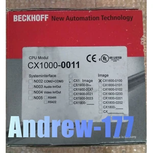 1PZ BECKHOFF Modulo CX1000-0011 Nuovo CX1000-0011 NUOVO - Foto 1 di 1