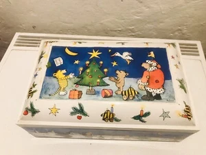 Janosch Blech Dose Nürnberger Lebkuchen Otto Schmidt Leer Keksdose - Bild 1 von 6