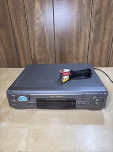 Sony SLV-662HF Stereo VCR Player/Recorder Tested Works!! - Picture 1 of 12