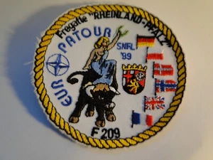 Parche de la Bundesmarine fragata Renania Palatinado Europatour 99 aprox 9 cm - Imagen 1 de 1