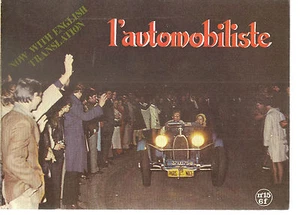 L'AUTOMOBILISTE 15 1969 MOTO DOUGLAS 1906 24 ERA 1926 47 RENAULT SAPRAR SPORT 39 - Imagen 1 de 1