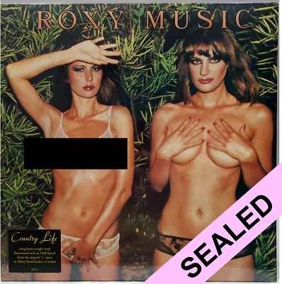 Roxy Music Country Life LP Virgin 2022 Half Speed Master 180 gram Black Viny 36k - Image 1 of 4