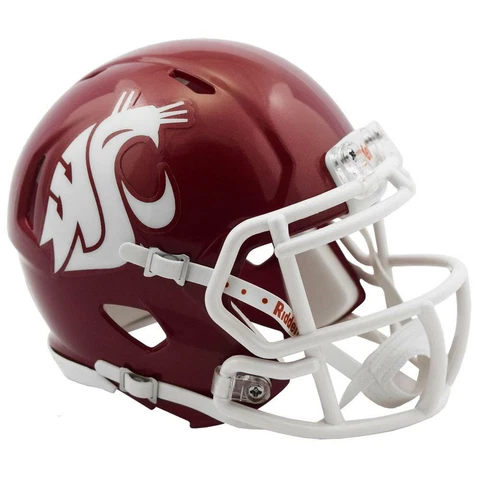 Washington State Cougars Riddell Speed Mini Football Helmet Cover