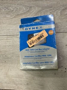 Dynex FireWire/IEEE 1394 2-portowa karta notebooka PCMCIA CardBus DX-FC202 - Zdjęcie 1 z 2