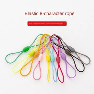 Nylon Rope 8-shaped Elastic Rope Plastic U-disk Elastic Rope Anti Loss Rope - Photo 1 sur 22