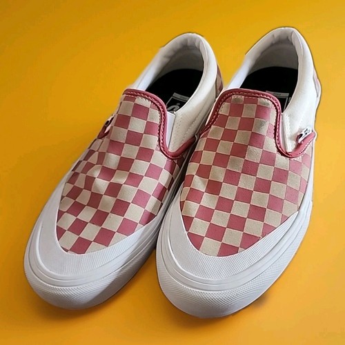 Sneakers Vans M 8 W 9.5 unisex a scacchi skateboard spiaggia surf belle