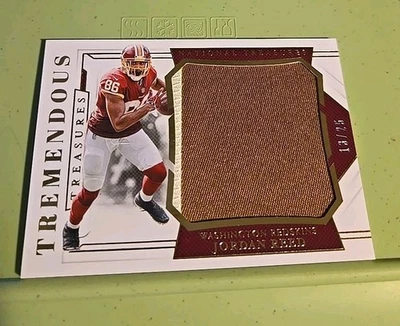 2018 National Treasures Jordan Reed jumbo 2 color game  jersey patch 13/25  - Image 1 of 2