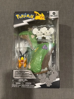 Pokemon Select Series 7 - Environment Pack Flowery Farmland - Tepig & Tandemaus - Image 1 of 4