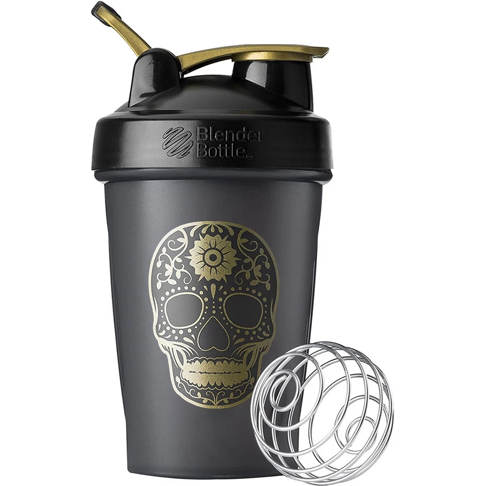 Botella licuadora clásica 20 oz. Coctelera SpoutGuard con tapa de bucle - Deadlift Foto 1 de 1