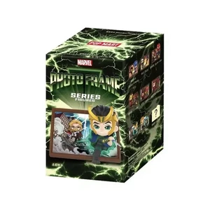 POPMART Marvel Hero Photo frame Series Figures Blind Box Sealed 100% Original - Foto 1 di 5