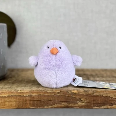 Jellycat Chicky Cheeper Violet Small Lavender Purple Mini Chick Retired 4" (#2) - Image 1 of 4