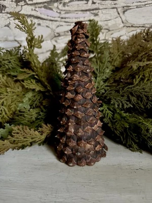 Mini Christmas Tree / Pinecone Tree / Rustic Farmhouse Tree - Image 1 of 4