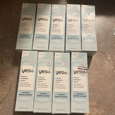 9 caixas - Yes To Intense Hydration Serum Moisture Barrier Booster 0,95 fl oz - Imagem 1 de 4