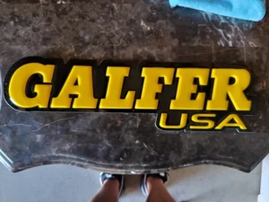 Galfer 23" x 7" Blechschild - Bild 1 von 5