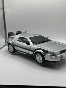 Back to the Future 30th Anniv Silver Proof DeLorean Coin 2015 LED Display COA - Picture 1 of 11