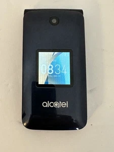 Telefono Alcatel Go Flip 4044 W 4 GB blu T-Mobile 4G LTE GSM per anziani grado A - Foto 1 di 10
