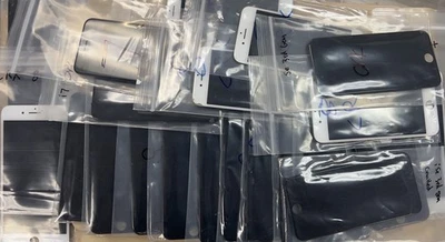 Lote de Reemplazos de Pantalla de Vidrio ROTO - Buen LCD OLED - Apple Original OEM Foto 1 de 2