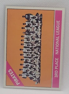 1966 Topps Pirates Checklist Team Card #404 - Picture 1 of 2