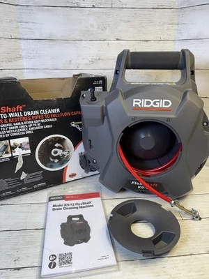 Ridgid FlexShaft K9-12 Wall-to-Wall Drain Cleaning Machine 74978 - Image 1 of 4