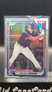 2024 Bowman - Chrome Prospects Walker Jenkins #BCP-43 Mojo Refractor (RC) - Picture 1 of 2
