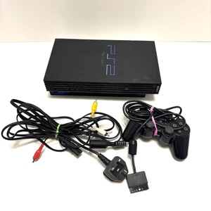 Consola Sony PlayStation 2 Negra PS2 + Cables + Mando - Envío Gratis - Imagen 1 de 15