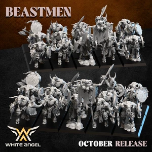 10 BEAST WARRIOR - BEASTMEN - Bild 1 von 1