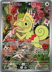 Kecleon Illustration Rare SV08: Surging Sparks 213/191 NM - Picture 1 of 2