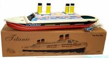 TITANIC TIN TOY STEAM POP-POP BOAT CLASSIC TOY REPLICA NEW - SALE!