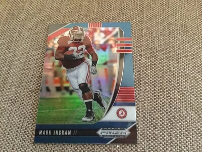 2020 Panini Prizm Draft Picks Mark Ingram II Blue Prizm #67 Baltimore Ravens - Image 1 of 2