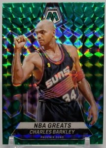 🏀2023-24 Mosaic Basketball Charles Barkley #293 NBA Greats Green Mosaic Prizm🏀 - Picture 1 of 2