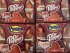 Lot 4 Packs = 40 Peeps Brand DR PEPPER SODA Holiday Marshmallow Candy Exp 12/24