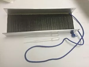 Pocket Aluminium Sluice Box 30x10x5cm High with Ribbed Matting Gold Prospecting - Foto 1 di 5