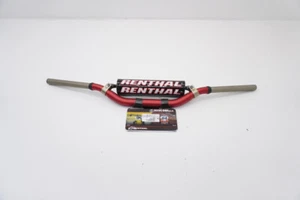 Renthal Twinwall MX Handlebars 996 Bend Red 1 1/8 Twin Wall Handle Bars Bar - Picture 1 of 15