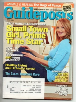 Guideposts Magazine June 2009 Marg Helgenberger CSI - Image 1 of 4