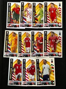 COMPLETE SET 11 DIFFERENTS CARDS TOPPS MATCH ATTAX EURO 2024 CENTURION - Imagen 1 de 1