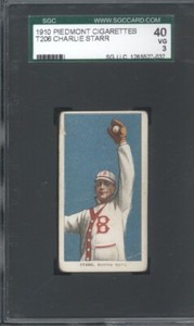 T206 Charlie Starr SGC 3 Piedmont 350 Back IGKC L@@K