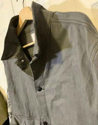 Lularoe Womens Sz 2XL Gray Jacket Embroidered Flowers Layered Sleeves - Image 1 of 4