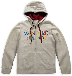 NWT Disney Winnie the Pooh and Pals Zip Hoodie Adult Large L - Picture 1 of 4