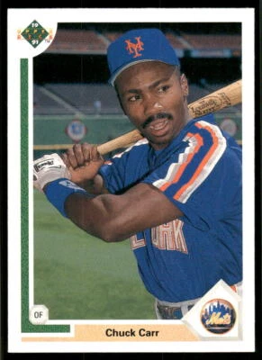 1991 Upper Deck #514b Chuck Carr - Image 1 of 2