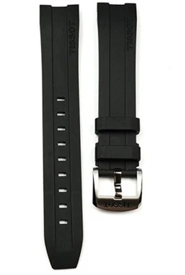 Pulsera Tissot PRC200 T055.417 CRONÓGRAFO T Sport Correa de Goma Negra Banda 19mm Foto 1 de 4