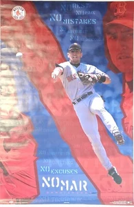 Nomar Garciaparra #3294 2003 22.5x34" Costacos Boston Red Sox NO EXCUSES Poster - Picture 1 of 9