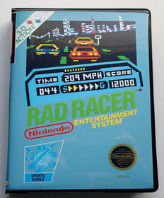 Rad Racer SOLO CUSTODIA Nintendo NES Box QUALSIASI 4+ SCONTO 20% QUALIT&Agrave; A+