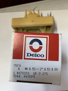 New nos oem 470333 15-71518 a/c heat mode electric/vacuum select switch - Picture 1 of 4