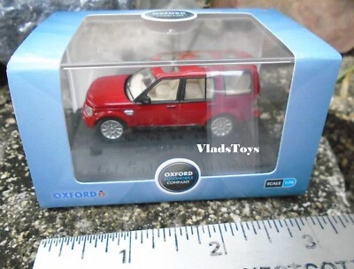 Oxford 1/76 масштаб Land Rover Discovery 4 (LR4) - Firenze красный 2013 76DIS005 - Изображение 1 из 3