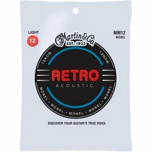 Martin MM12 Retro Monel Acoustic Saiten 12-54 - Bild 1 von 2