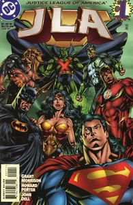 JLA #1 DC Comics 1997 Hyperclan 1st Team Appearance - Picture 1 of 2