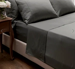 Neu Flaches Laken Bettwäsche Single Double King Super King Size - Bild 1 von 12